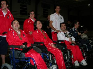 Os campeões Nacionais da Zona Norte, em pares